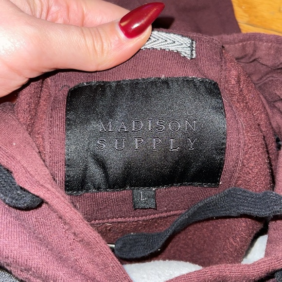 Madison Supply hoodie from Saks - Picture 4 of 4